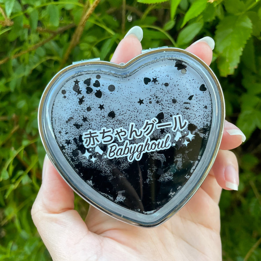 Babyghoul Glittery Compact Mirror