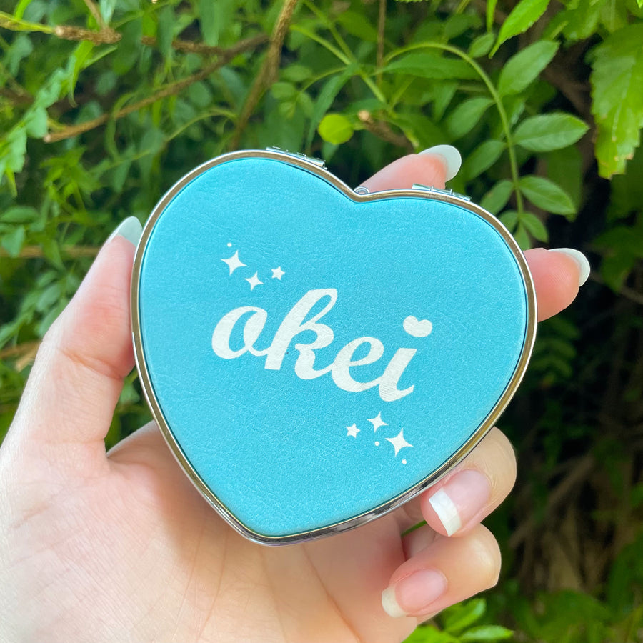 Crybaby Glittery Compact Mirror